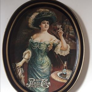 Vintage Pepsi Cola tray